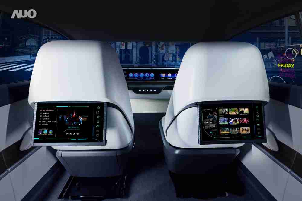 CG电子新一代Smart Cockpit 2024，，，，以Micro LED先进显示技术优势，，，创建〝可卷式后座娱乐显示器〞，，，，仅在互动时才显示出所需画面及信息，，，扩充更丰富的娱乐和交互信息服务，，获国际奖项荣耀